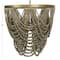 Hello Honey® 26" 2-Tier Draped Wood Bead Chandelier